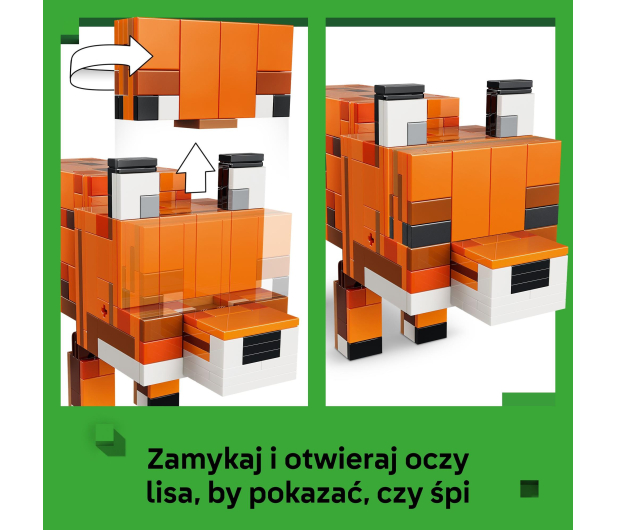 LEGO MINECRAFT 21588 Lis - 1473421 - zdjęcie 8